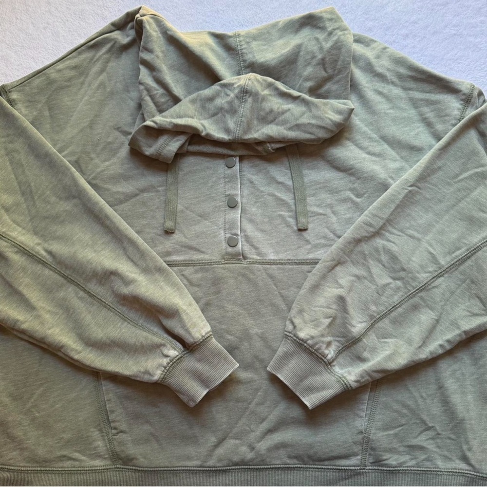 Z Supply Sage Green Pullover Hoodie